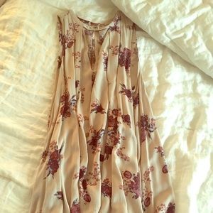 Free People flower tunic